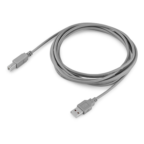 фото Кабель usb2.0 buro usb a(m) - usb b(m), 3м, блистер, серый [bhp ret usb_bm30]