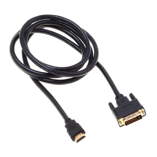 

Кабель аудио-видео BURO HDMI (m) - DVI-D (Dual Link) (m) , 1.8м, GOLD черный [bhp ret hdmi_dvi18], BHP RET HDMI_DVI18