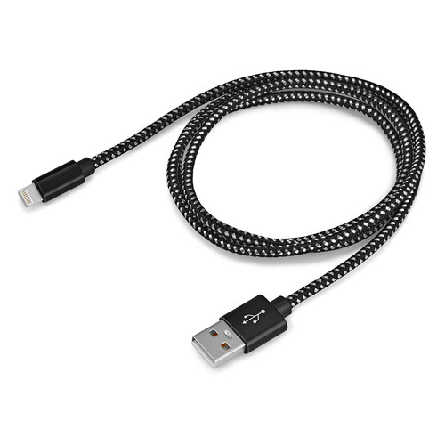 

Кабель BURO Lightning (m), USB A(m), 1м, черный [bhp ret lght-b-br]