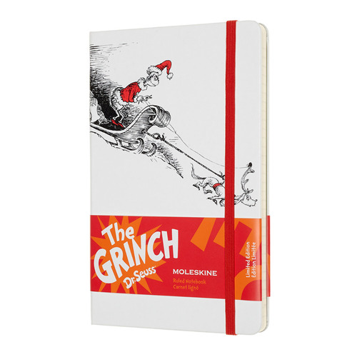 

Блокнот Moleskine LE DR. SEUSS Large 130х210мм 240стр. линейка белый