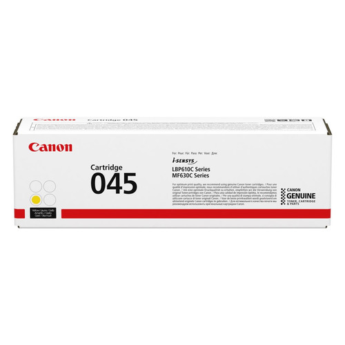 

Картридж Canon 045 Y, желтый / 1239C002, 045 Y