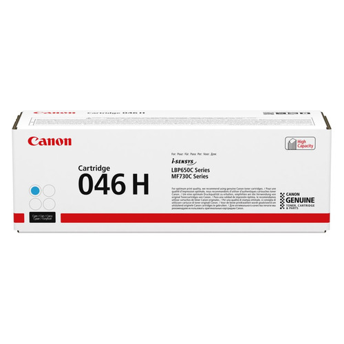 

Картридж Canon 046 H C, голубой / 1253C002, 046 H C