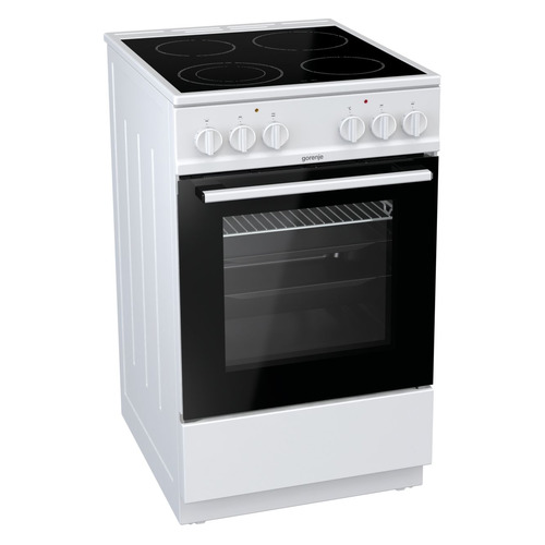 фото Электрическая плита gorenje ec5121wf, стеклокерамика, белый