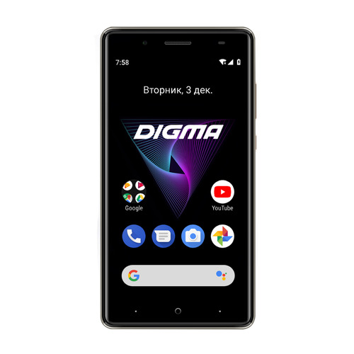 Смартфон DIGMA HIT Q500 3G, серый