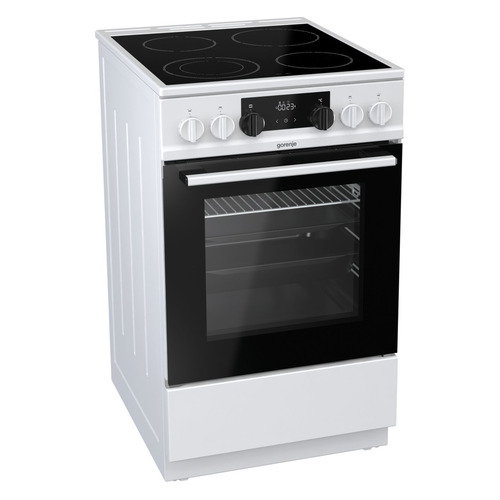 фото Электрическая плита gorenje ec5341wc, стеклокерамика, белый