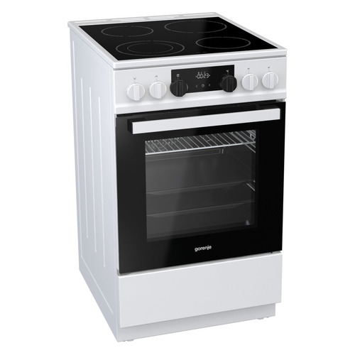 

Электрическая плита GORENJE EC5354WC-B, стеклокерамика, белый