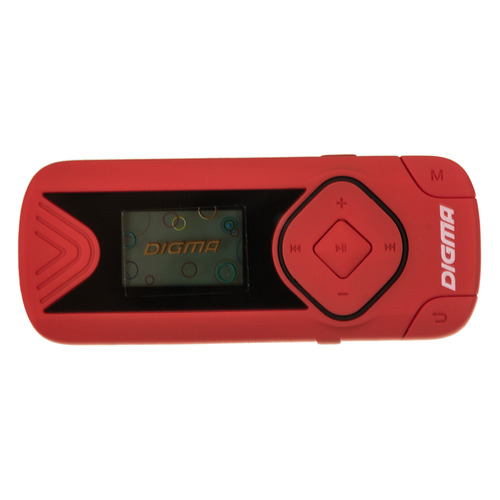 

MP3 плеер Digma R3 flash 8ГБ красный, R3