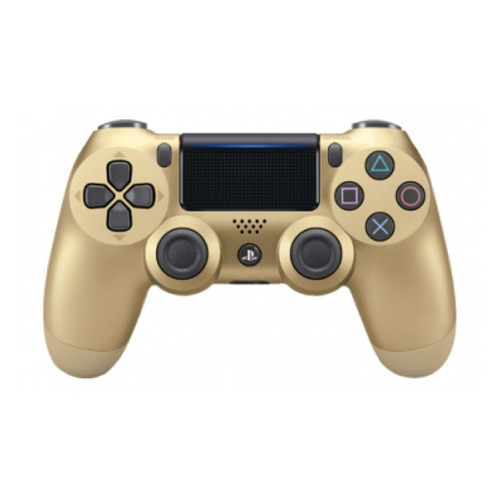 фото Геймпад беспроводной playstation dualshock 4, bluetooth, для playstation 4, золотистый [ps719895558]