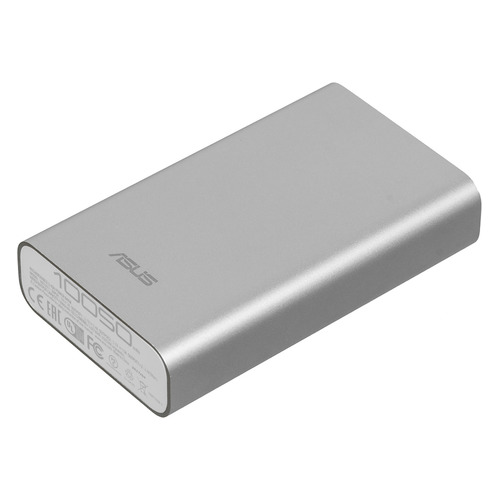 фото Внешний аккумулятор (power bank) asus zenpower abtu005, 10050мaч, серебристый [90ac00p0-bbt077/027]