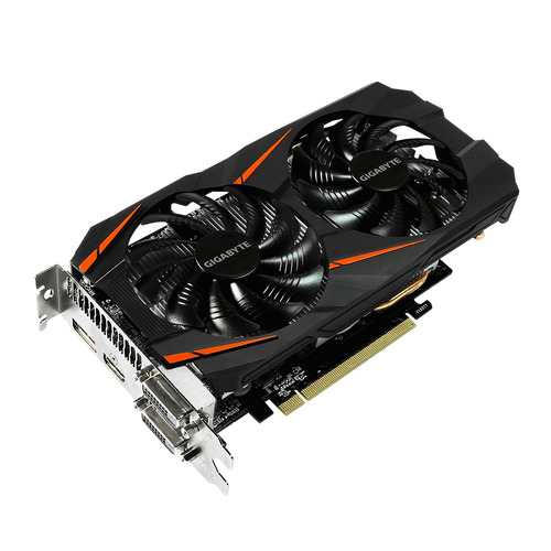 

Видеокарта GIGABYTE nVidia GeForce GTX 1060 , GV-N1060WF2OC-6GD-MI, 6Гб, GDDR5, OC, Bulk
