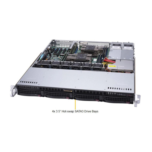 

Платформа SuperMicro SYS-6019P-MTR 1G 2P 2x800W, SYS-6019P-MTR