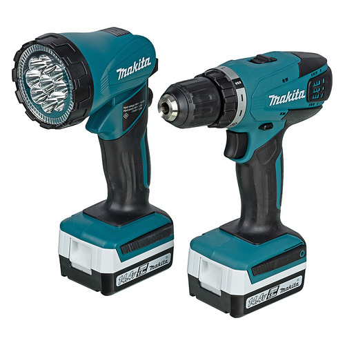 фото Шуруповерт makita df347dwle, 1.3ач, с двумя аккумуляторами