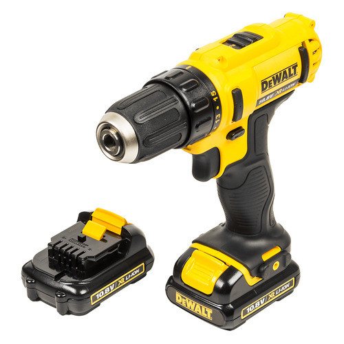 фото Дрель-шуруповерт dewalt dcd710c2-ks, 1.3ач, с двумя аккумуляторами