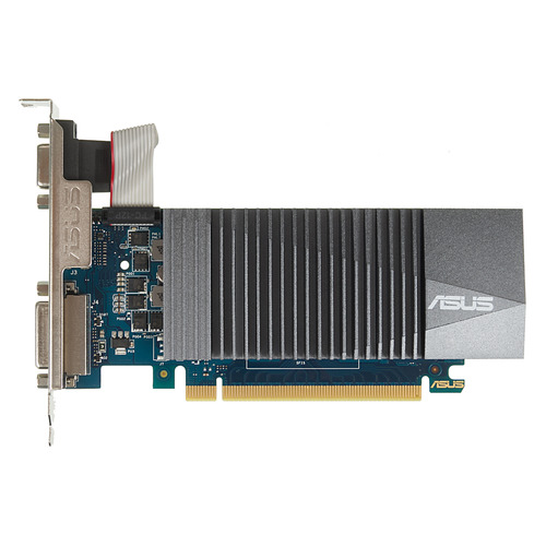 фото Видеокарта asus nvidia geforce gt 710 , gt710-sl-2gd5, 2гб, gddr5, ret