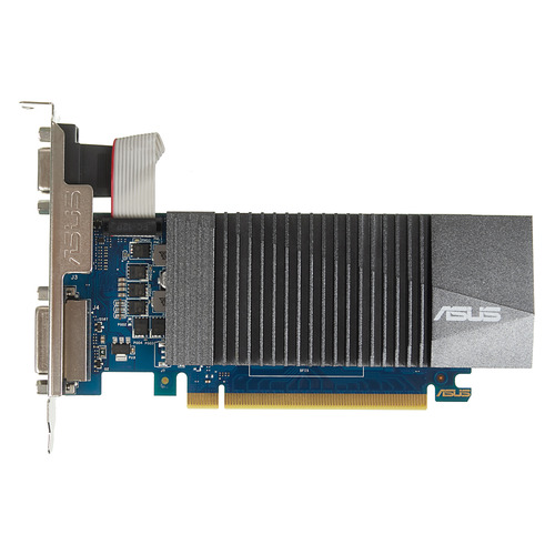 фото Видеокарта asus nvidia geforce gt 710 , gt710-sl-2gd5-brk, 2гб, gddr5, low profile, ret