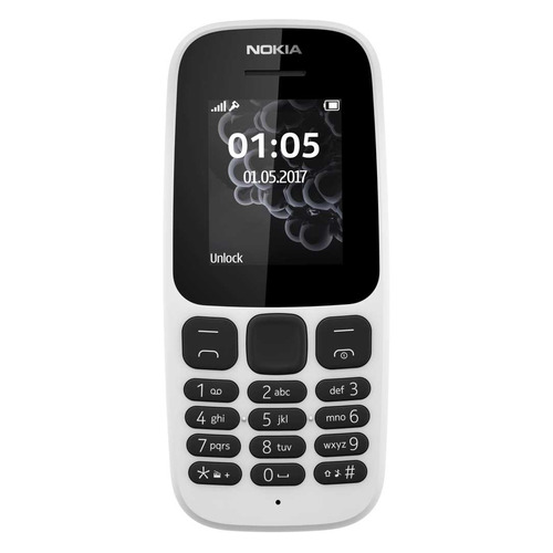 

Мобильный телефон NOKIA 105 (2017), белый