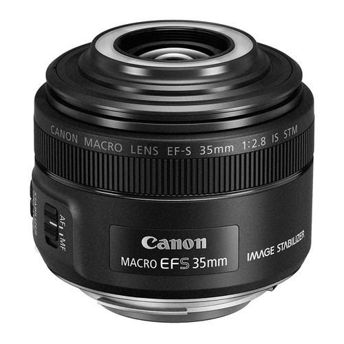 Объектив CANON 35mm f/2.8 EF-S IS STM, Canon EF-S, черный [2220c005]