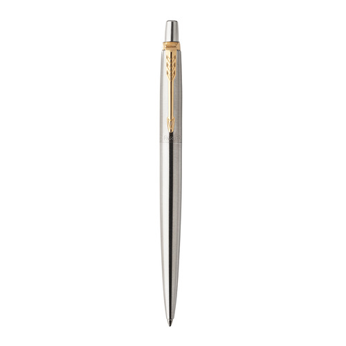 

Ручка гелев. Parker Jotter Core K694 (2020647) Stainless Steel GT M черные подар.кор., K694