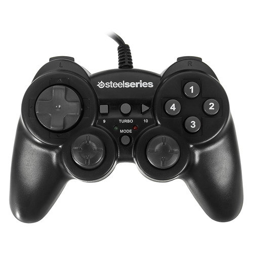 

Геймпад проводной STEELSERIES 3GC черный [69001], 3GC