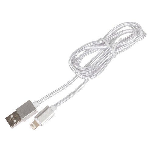 

Кабель GINZZU Lightning (m), USB A(m), 1.0м, белый [gc-555uw]