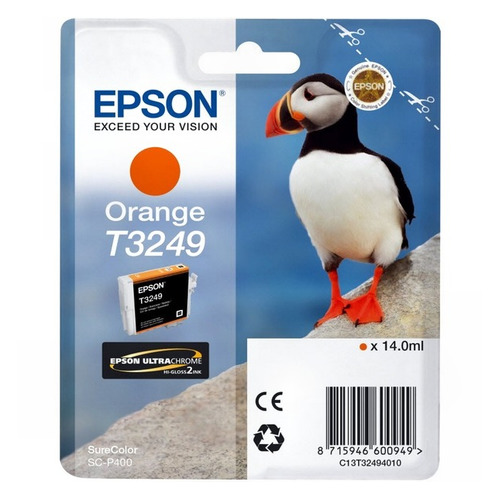 

Картридж EPSON T3249, оранжевый [c13t32494010], T3249