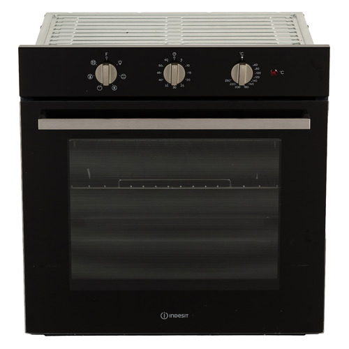 фото Духовой шкаф indesit ifw 6530 bl, черный