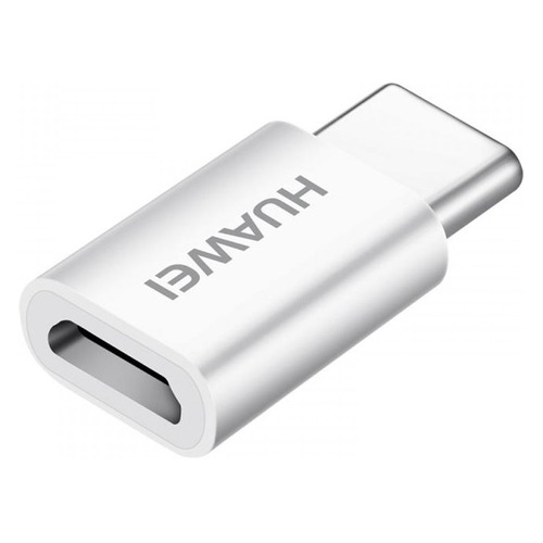 

Переходник HUAWEI AP52, micro USB (m) - USB Type-C (m), белый [04071261], AP52