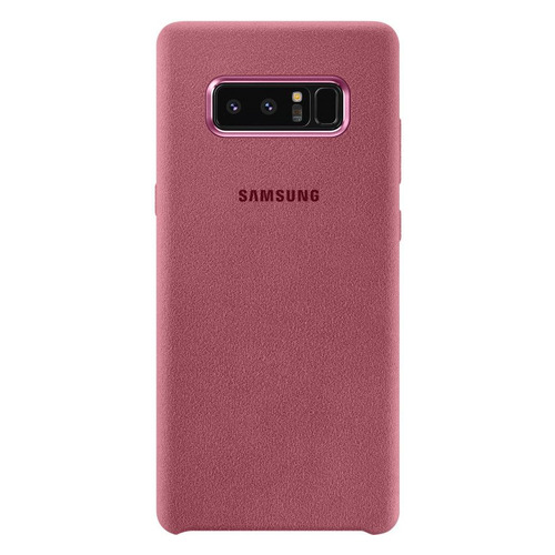 

Чехол (клип-кейс) SAMSUNG Alcantara Cover Great, для Samsung Galaxy Note 8, розовый [ef-xn950apegru]