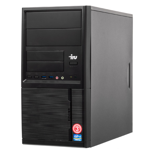 

Компьютер IRU Office 311, Intel Celeron G3930, DDR4 4Гб, 500Гб, Intel HD Graphics 610, Windows 10 Pro, черный [495817]