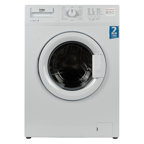 фото Стиральная машина beko wrs55p1bww, фронтальная, 5кг, 1000об/мин