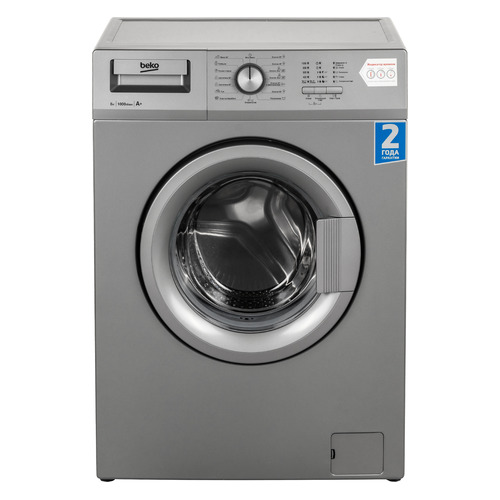 фото Стиральная машина beko wre65p1bss, фронтальная, 6кг, 1000об/мин