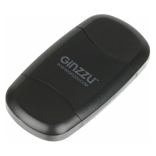 

Картридер внешний GINZZU GR-313B, черный