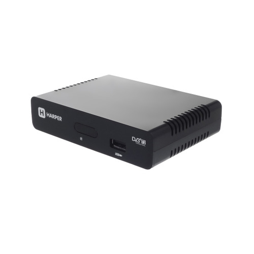 

Ресивер DVB-T2 HARPER HDT2-1005, черный