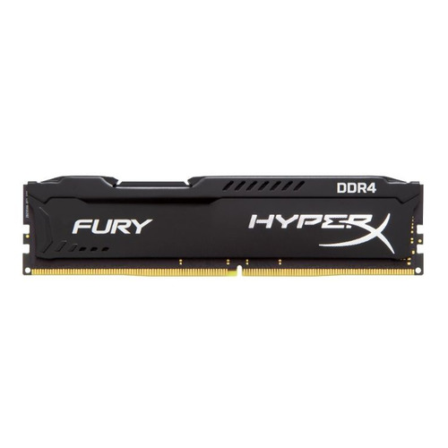 фото Модуль памяти kingston hyperx fury black hx424c15fb3/4 ddr4 - 4гб 2400, dimm, ret