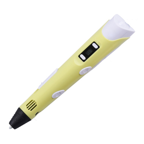 

Ручка 3D Cactus CS-3D-PEN-A-YL PLA ABS LCD желтый, CS-3D-PEN-A-YL
