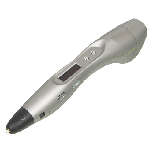 

Ручка 3D Cactus CS-3D-PEN-E-METGR PLA ABS LCD Серый металлик, CS-3D-PEN-E-METGR