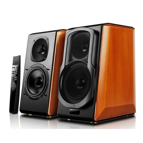 

Колонки Bluetooth EDIFIER S2000PRO, 2.0, черный/ дуб
