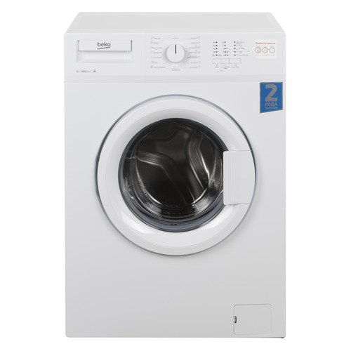 фото Стиральная машина beko wre54p1bww, фронтальная, 5кг, 800об/мин