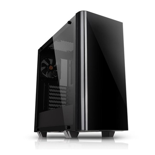 

Корпус ATX Thermaltake View 21 TG, Midi-Tower, без БП, черный [ca-1i3-00m1wn-00], View 21 TG