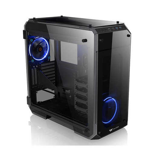 

Корпус ATX Thermaltake View 71 TG, Full-Tower, без БП, черный [ca-1i7-00f1wn-00], View 71 TG
