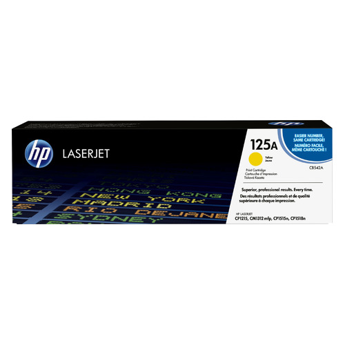 

Картридж HP 125A, желтый / CB542A, 125A
