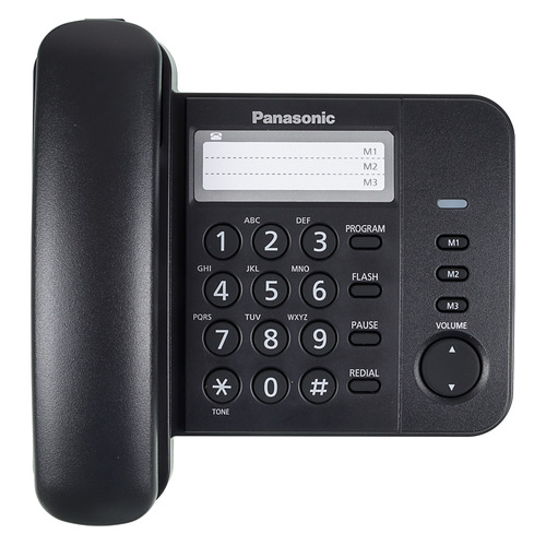 

Проводной телефон Panasonic KX-TS2352RUB, черный, KX-TS2352RUB