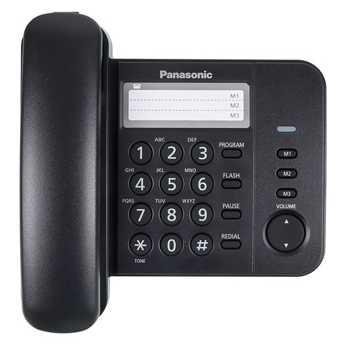 фото Проводной телефон panasonic kx-ts2352rub, черный