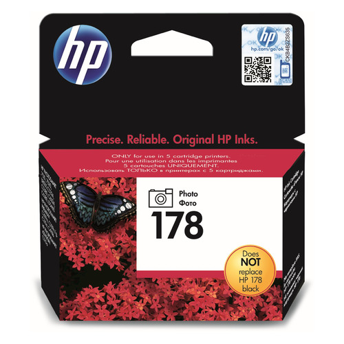 

Картридж HP 178, фото черный / CB317HE, 178