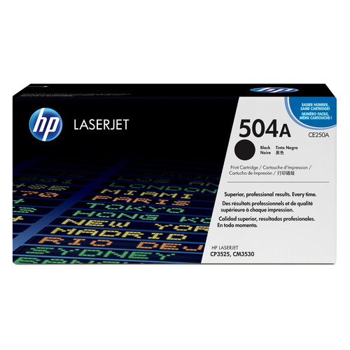 

Картридж HP 504A, черный / CE250A, 504A