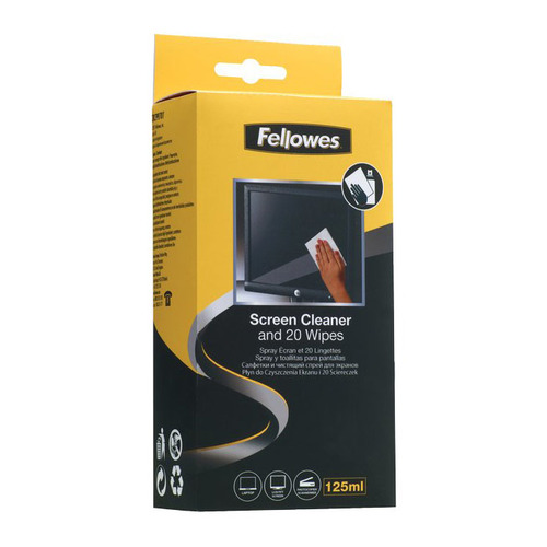 

Чистящий набор FELLOWES FS-99701, 125 мл, 20 шт, FS-99701