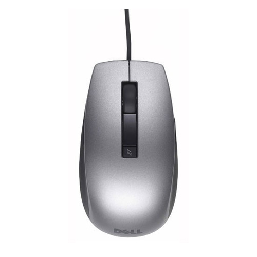 

Мышь DELL 570-11349, лазерная, проводная, USB, серебристый