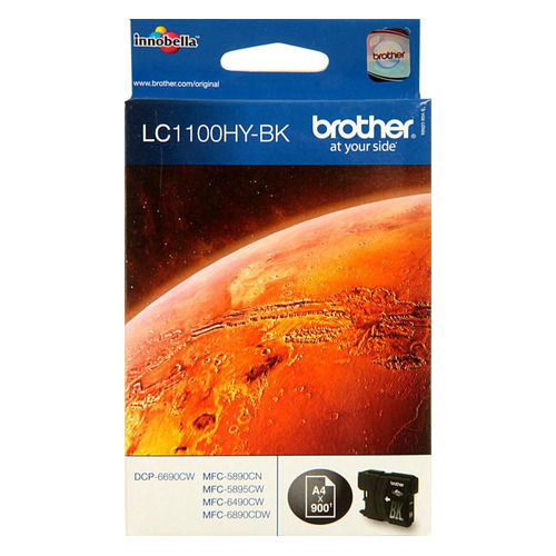 

Картридж BROTHER LC1100HYBK, черный / LC1100HYBK, LC1100HYBK