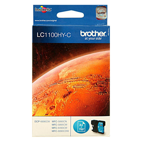 

Картридж Brother LC1100HYC, голубой / LC1100HYC, LC1100HYC