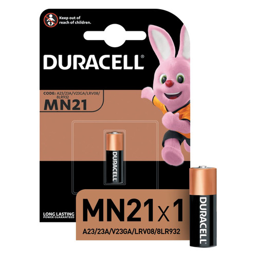 

A23 Батарейка Duracell MN21, 1 шт., MN21